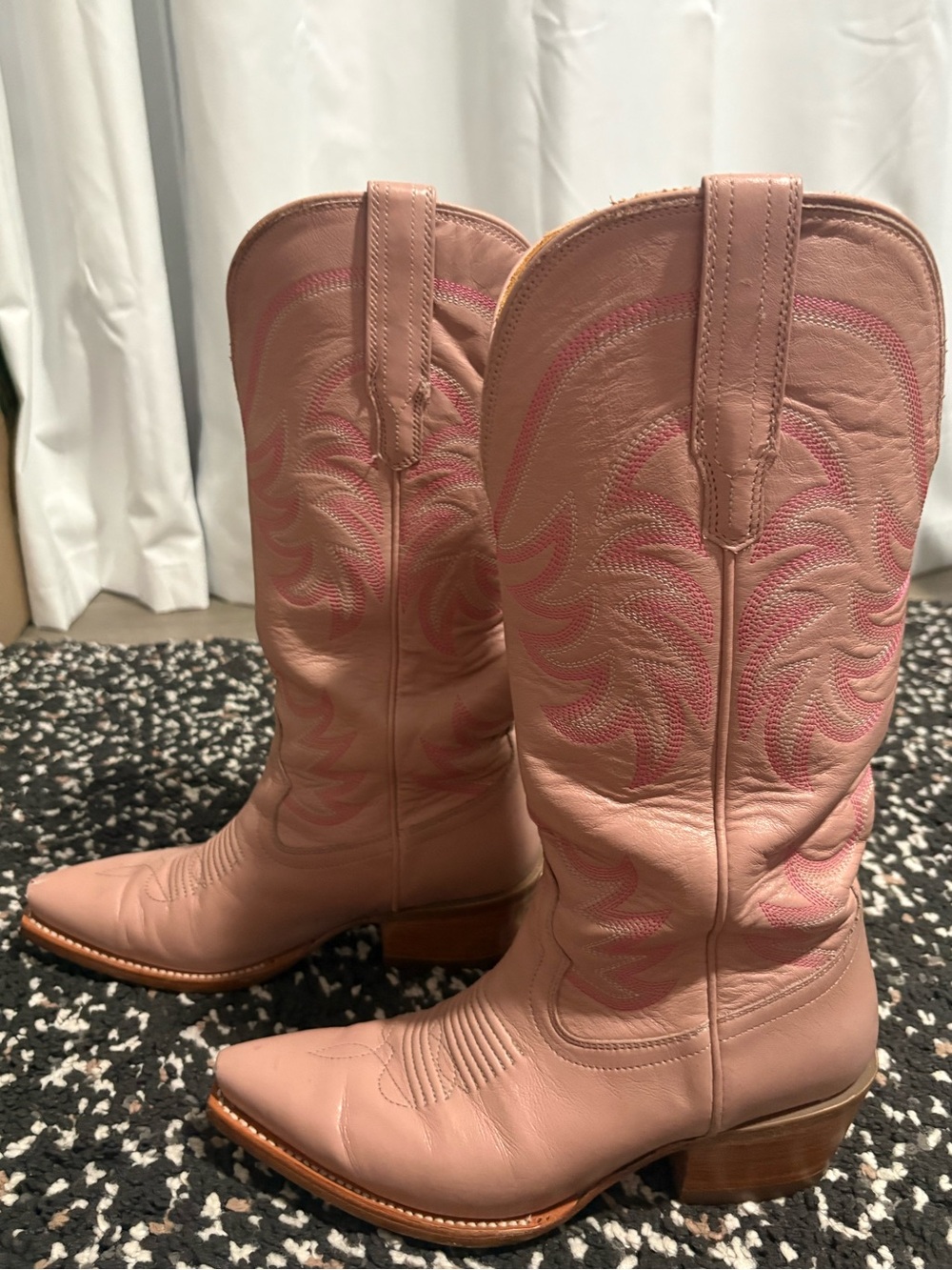 Tecovas The Annie Boot Misty Rose size 8